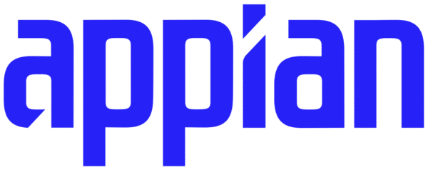 Felblauwe banner met het woord aptlyconf in grote, subtiel contrasterende letters op de achtergrond.